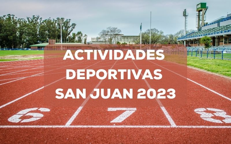 ACTIVIDADES DEPORTIVAS SAN JUAN 2023